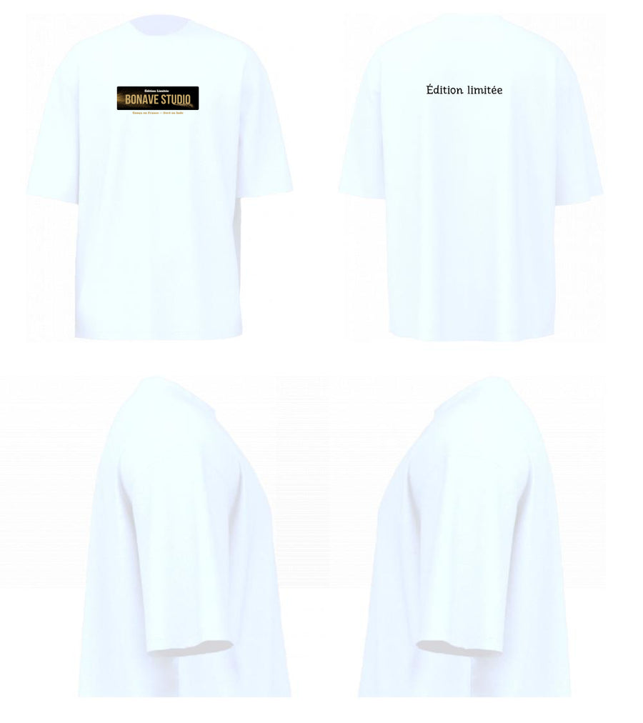Bonave Essentials Oversized T-Shirt | Cotton Daily Wear — front