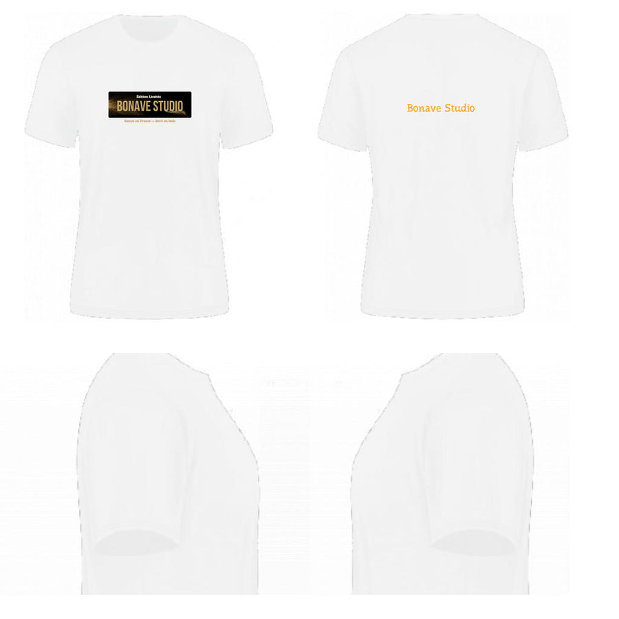 Bonave Signature Oversized T-Shirt | Supima CEO Edition — front