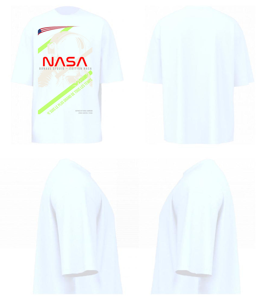 BONAVE ESSENTIALS OVERSIZED T-SHIRT | NASA EDITION - Texas — front
