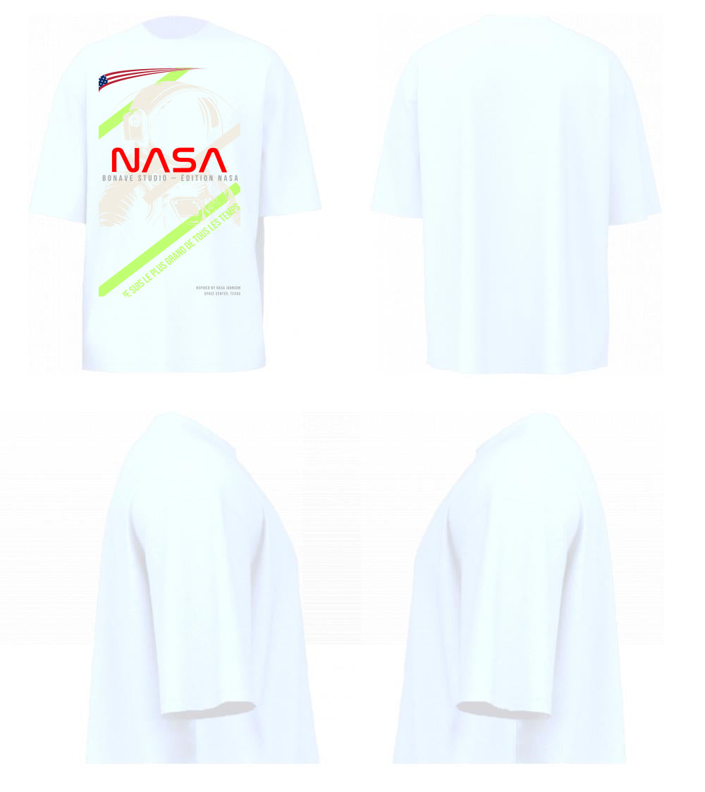 BONAVE ESSENTIALS OVERSIZED T-SHIRT | NASA EDITION - Texas