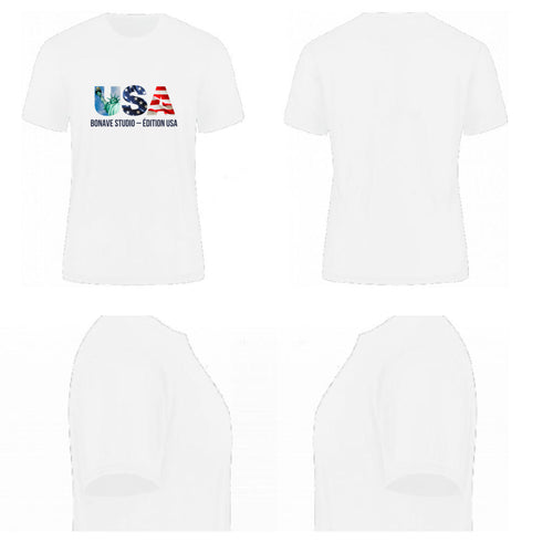 BONAVE ESSENTIALS OVERSIZED T-SHIRT | USA EDITION - Suprima